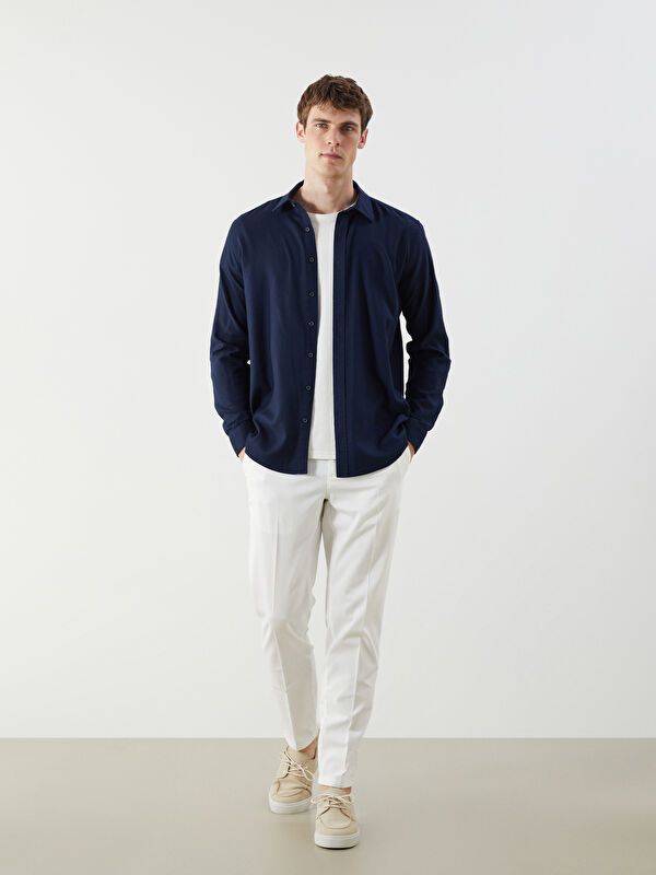 Moudda LC Waikiki - Chemise tissée à manches longues pour Hommes - Tunisie 2