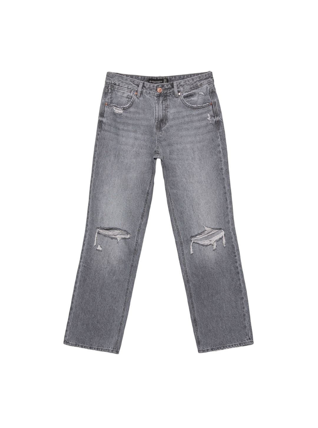 Moudda STRADIVARIUS - Jean Straight Bas 50% Coton Biologique - Tunisie 3