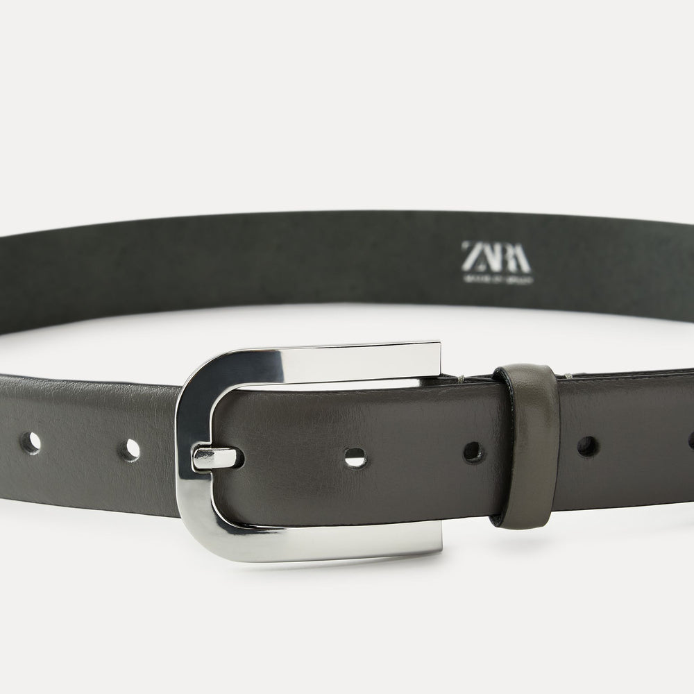 Moudda ZARA - Ceinture 3cm - Boucle Demi-Lune - Tunisie 2