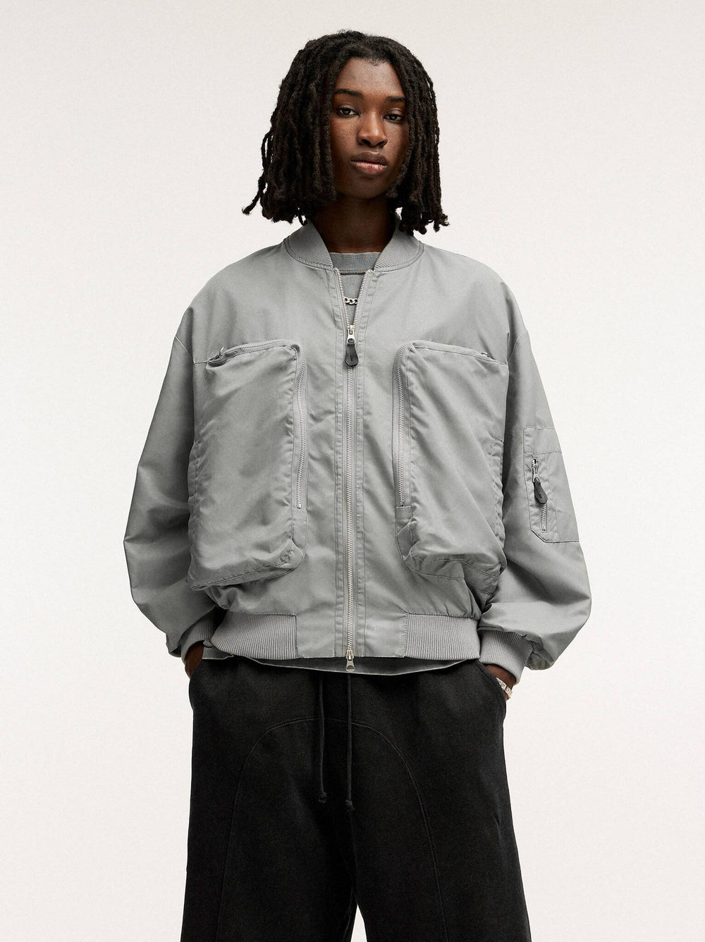Moudda PULL & BEAR - Veste Style Bomber - Grandes Poches Fancy - Tunisie 2