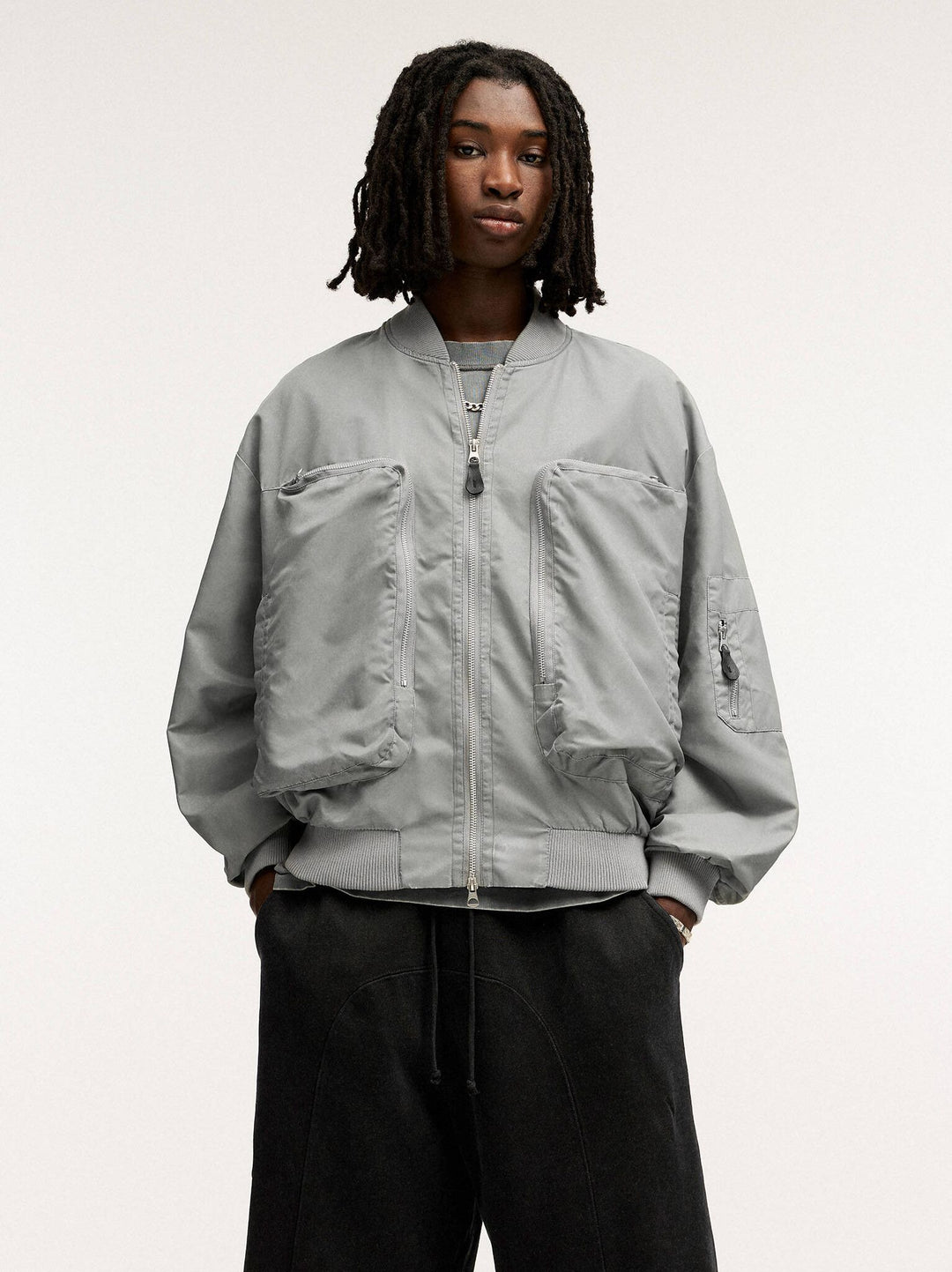Moudda PULL & BEAR - Veste Style Bomber - Grandes Poches Fancy - Tunisie 2