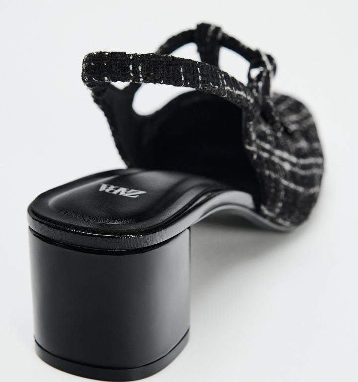 Moudda ZARA - Mary Jane talon tweed SP - Tunisie 1