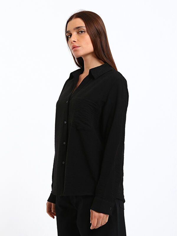 Moudda LC Waikiki - Chemise tissée à manches longues pour Femmes - Tunisie 4