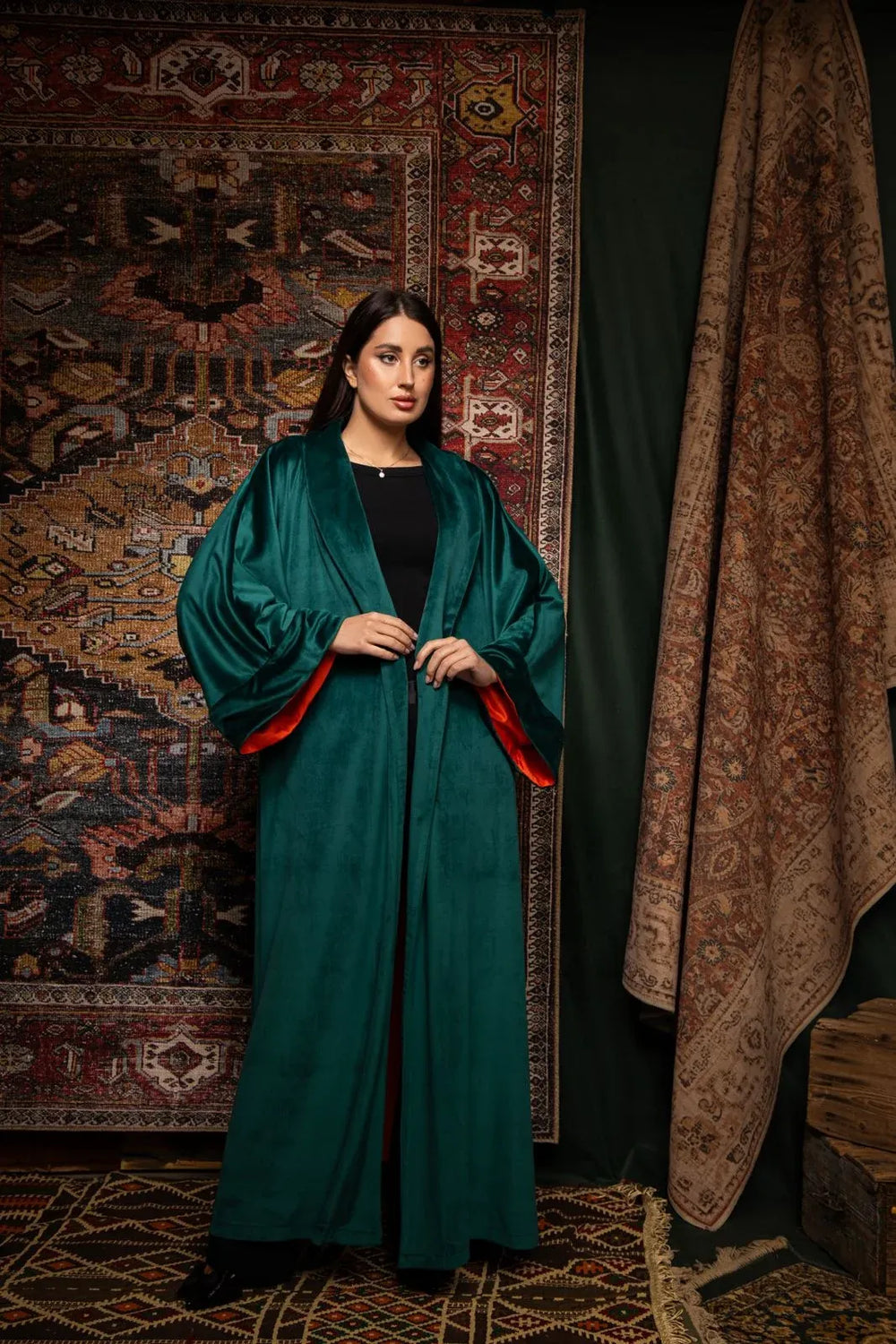 Moudda Tresors De Mimi - Kimono Mahira Vert - Tunisie 2