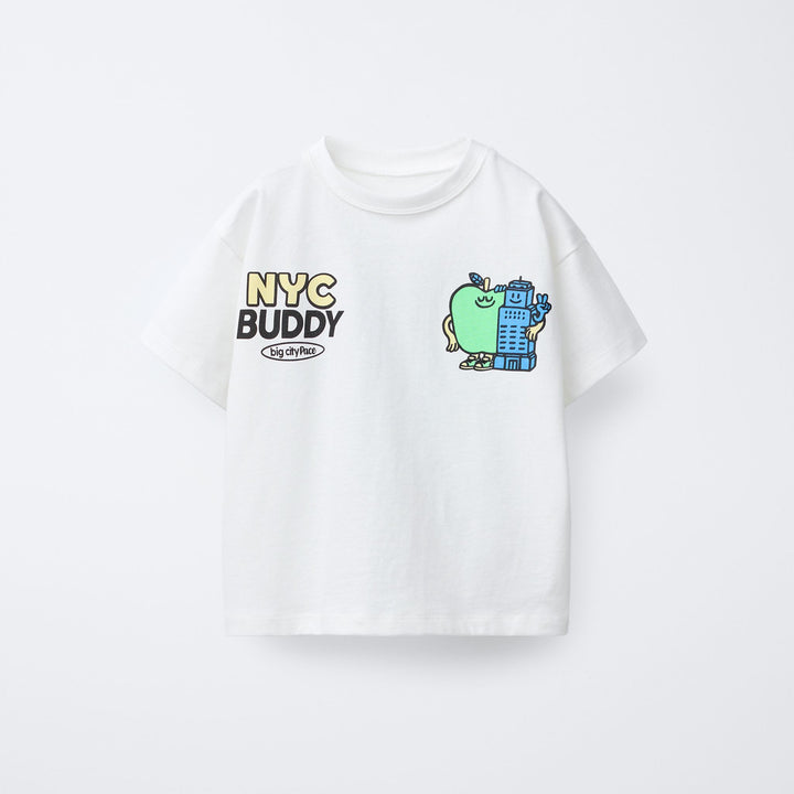 Moudda ZARA - T-Shirt Enfant - New York & Grosse Pomme - Tunisie 1