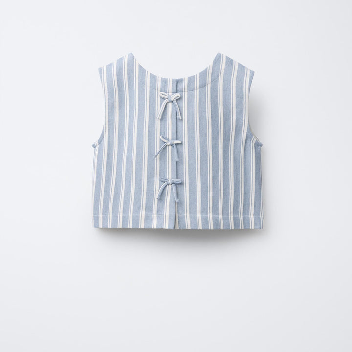 Moudda ZARA - T-Shirt - Twinset, Rayures & Nœuds - Tunisie 2