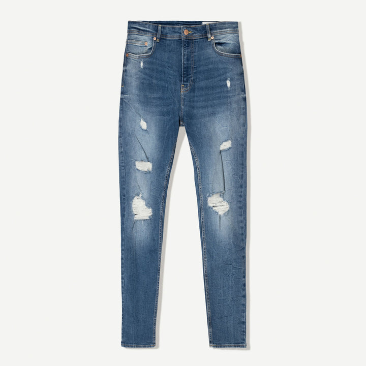 Moudda BERSHKA - Jean Super Skinny - Effet Déchiré - Tunisie 1