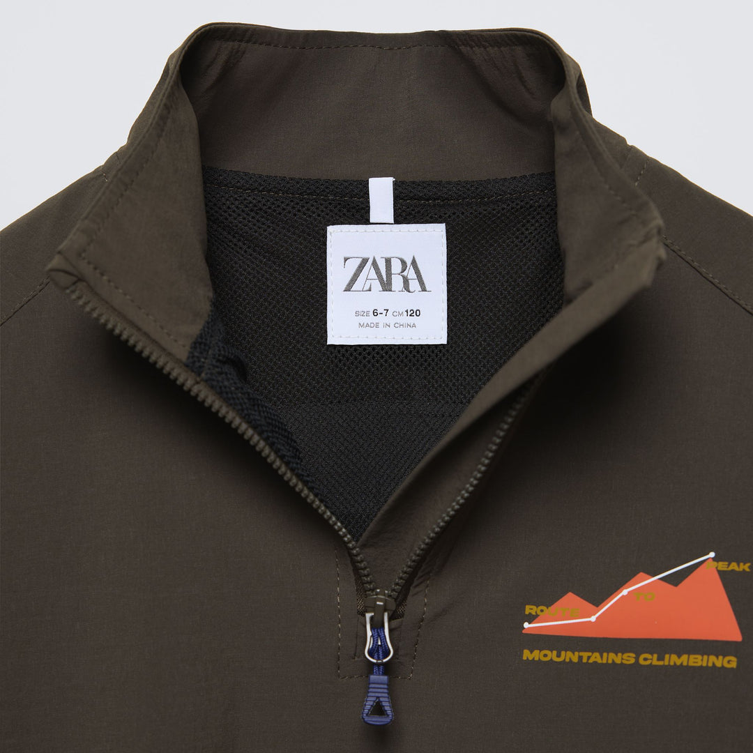 Moudda ZARA - Sweat kangourou sport, tissu ribstop - Tunisie 3