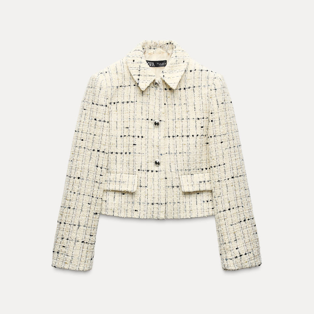Moudda ZARA - Veste tailleur col chemise structurée - Tunisie 2