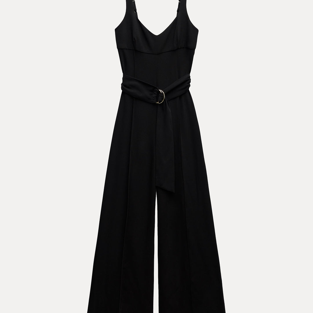 Moudda ZARA - Combinaison longue pli creux central ceinture boucle dorée - Tunisie 2