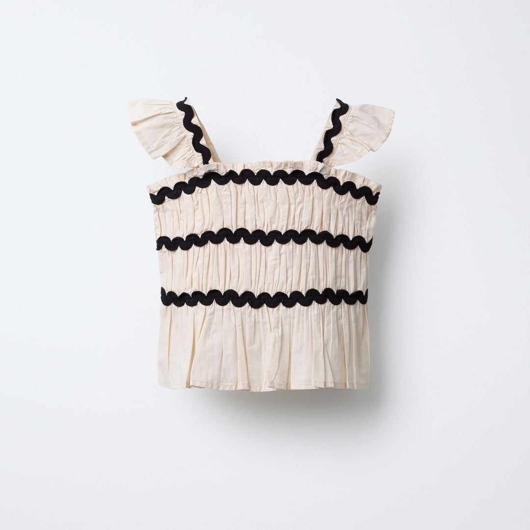 Moudda ZARA - Top Enfant Beige - Onduline & Twinset - Tunisie 1