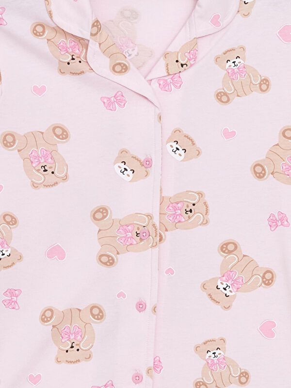 Moudda LC Waikiki - Sous-vêtement jersey pyjama manches longues milieu pour Filles - Tunisie 3