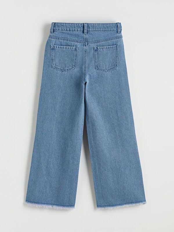 Moudda LC Waikiki - Pantalon en jean pour Fille couleur Bleu délavé à l'acide - Tunisie 2