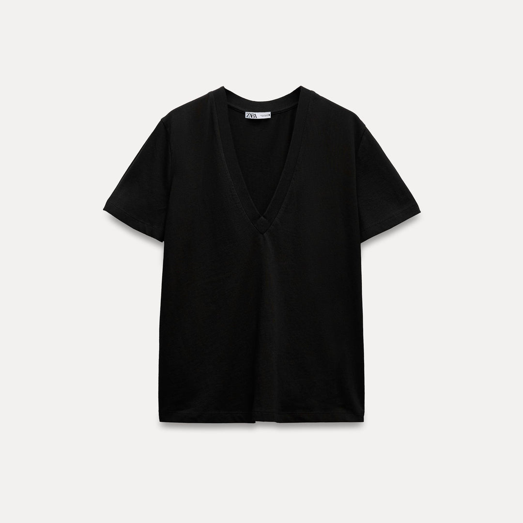 Moudda ZARA - T-shirt coton lavé enzymatique - Tunisie 1