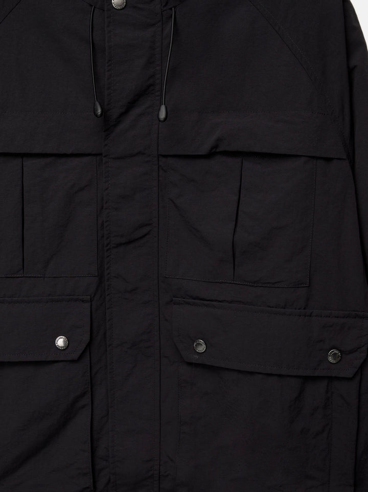 Moudda PULL & BEAR - Parka Utility Légère - Capuche Noire - Tunisie 4