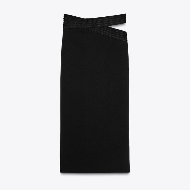 Moudda ZARA - Jupe Midi - Stretch & Découpes - Tunisie 1