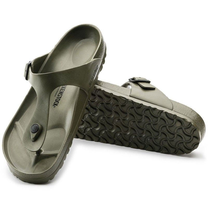 Moudda Birkenstock - Claquettes BIRKENSTOCK Gizeh EVA Khaki - Tunisie 2
