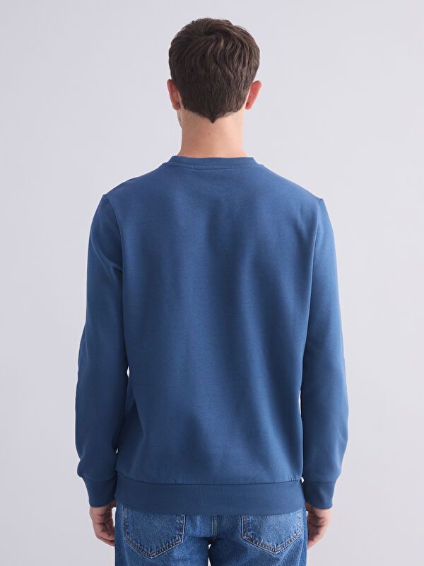 Moudda LC Waikiki - Sweat-shirt basique en jersey imprimé pour Hommes - Tunisie 4