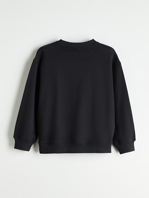 Moudda LC Waikiki - Sweatshirt en jersey - Sous licence couleur Noir pour filles - Tunisie 2