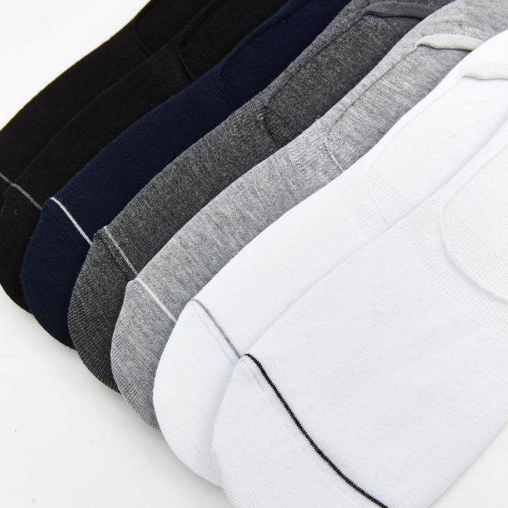 Moudda LC Waikiki - Chaussettes invisibles Homme Fil mélangé teint - Tunisie 4