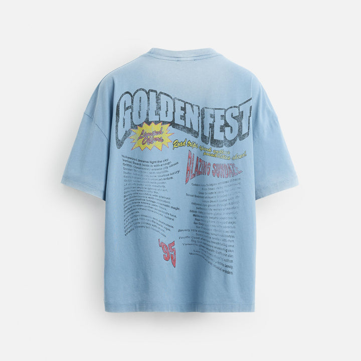 Moudda ZARA - T-Shirt Lavé - Imprimé Texte Dos - Tunisie 2