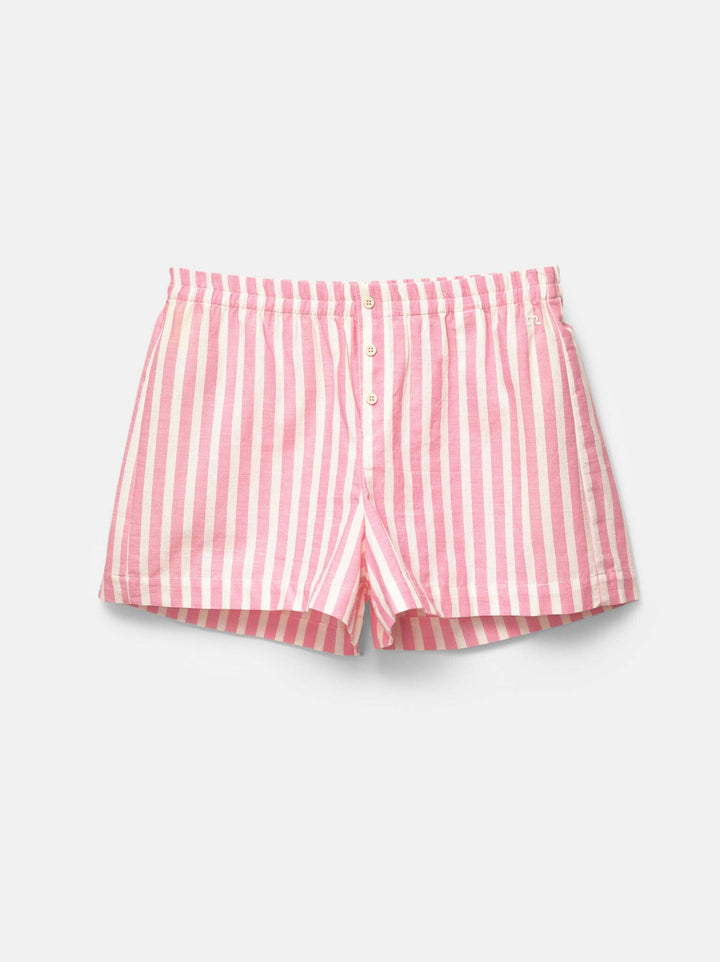 Moudda PULL & BEAR - Ensemble Short Pacific - Rayure Rose - Tunisie 3