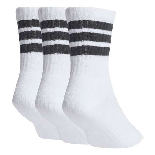 Moudda Adidas - Lot de 3 paires de chaussettes mi-mollet rembourrées 3 bandes Enfants - Tunisie 2
