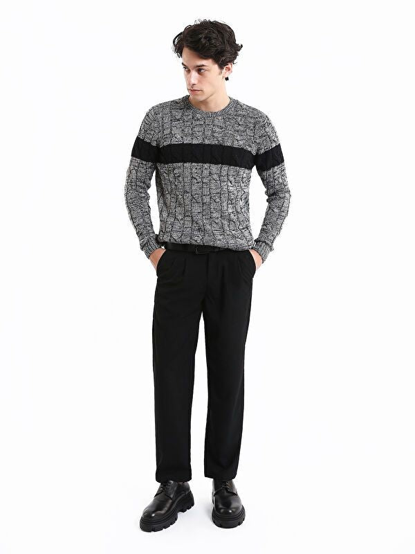 Moudda LC Waikiki - Pantalon tissé moyen Homme Noir - Tunisie 1