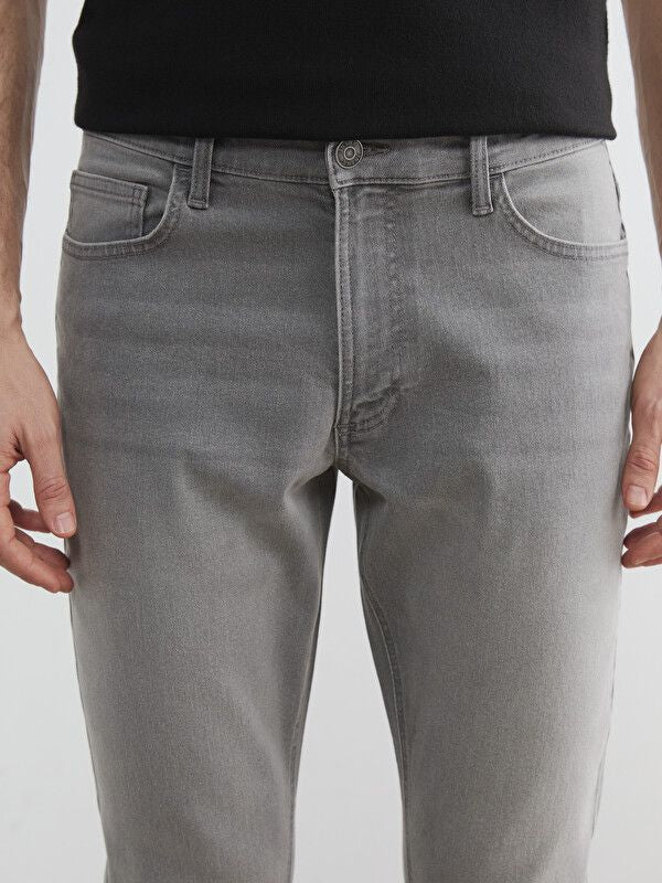 Moudda LC Waikiki - Jean basique en denim pour Homme couleur Rodeo gris - Tunisie 3