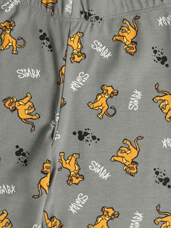 Moudda LC Waikiki - Pyjama manches longues en jersey couleur Gris foncé imprimé pour garçons - Tunisie 7