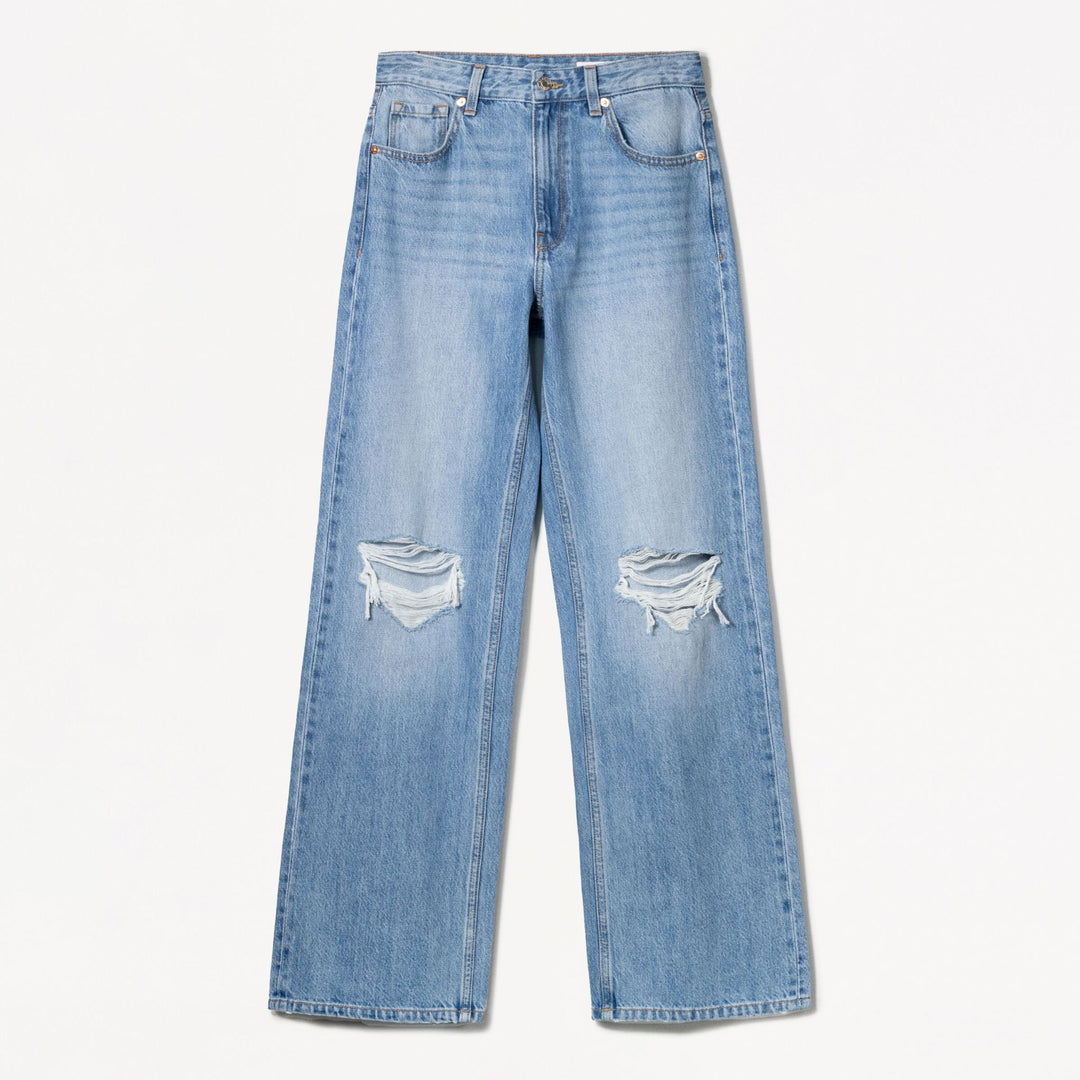 Moudda BERSHKA - Jean Wide - 90s & Effet Déchiré - Tunisie 1