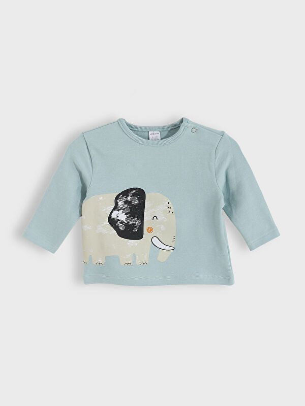 Moudda LC Waikiki - Ensemble manches longues Garçon Bleu pastel - Tunisie 2