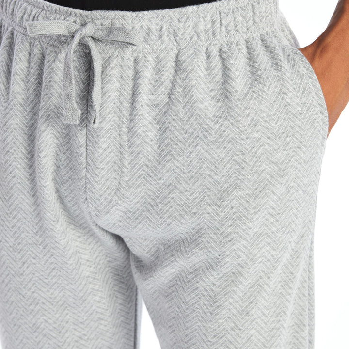 Moudda LC Waikiki - Bas pyjama jersey long Homme Jacquard gris - Tunisie 3