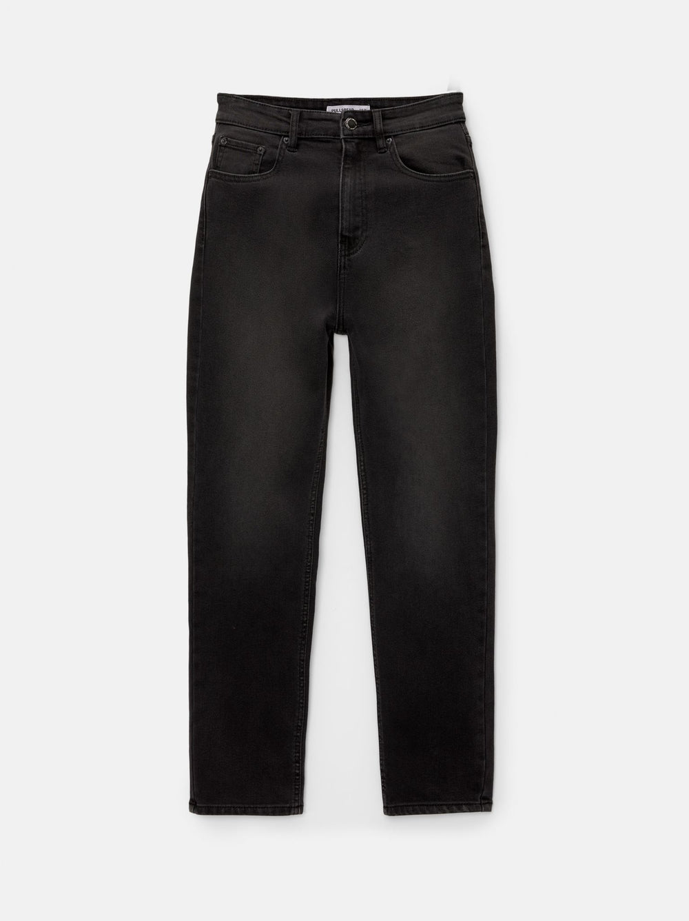 Moudda PULL & BEAR - Pantalon Mom Confort Noir Blanc - Tunisie 2
