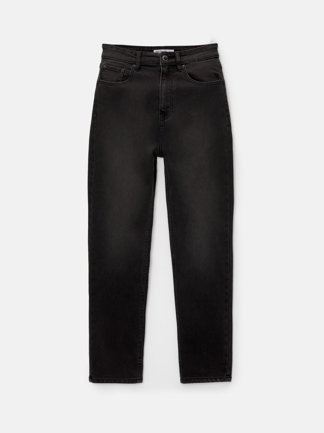 Moudda PULL & BEAR - Pantalon Mom Confort Noir Blanc - Tunisie 2