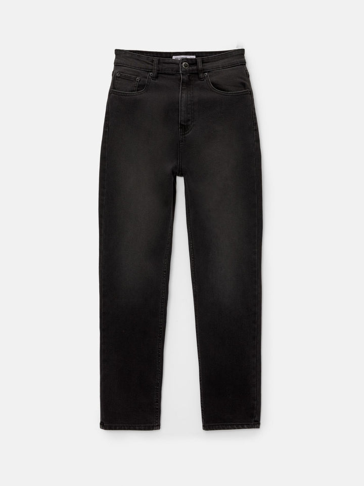 Moudda PULL & BEAR - Pantalon Mom Confort Noir Blanc - Tunisie 2
