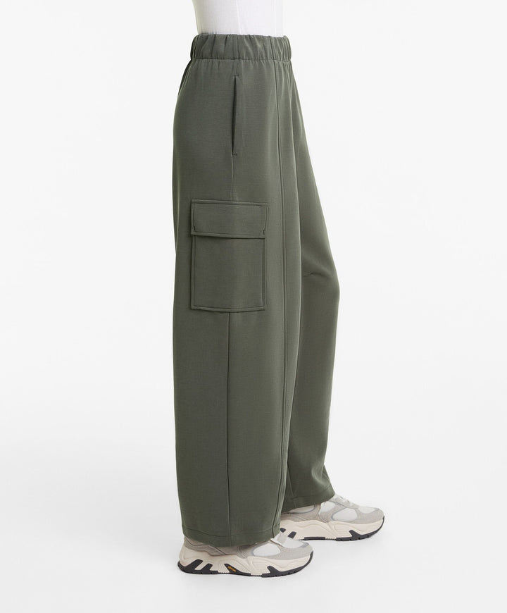 Moudda Oysho - Pantalon Long Barrel Utility - Modal Premium Chaud - Tunisie 7