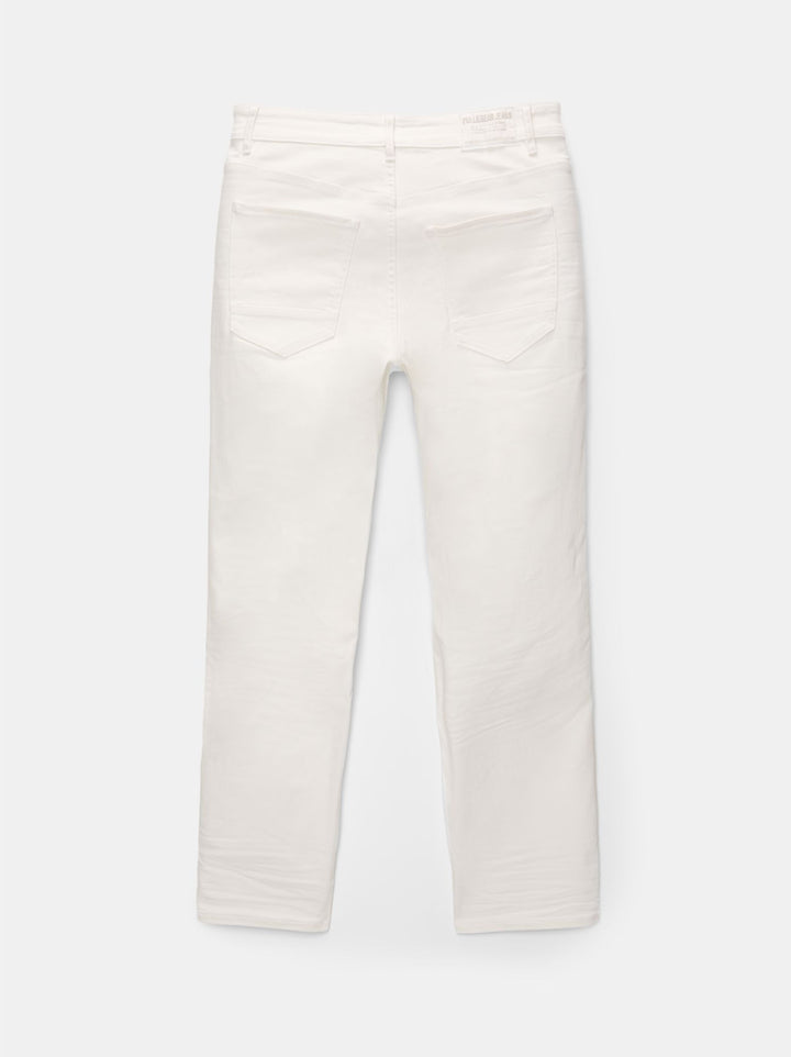 Moudda PULL & BEAR - Pantalon Denim Carrot Blanc - Tunisie 3
