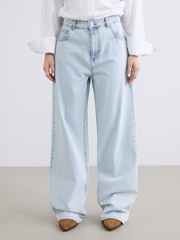 Moudda LC Waikiki - pantalon tissé en jean pour Femmes - Tunisie 2