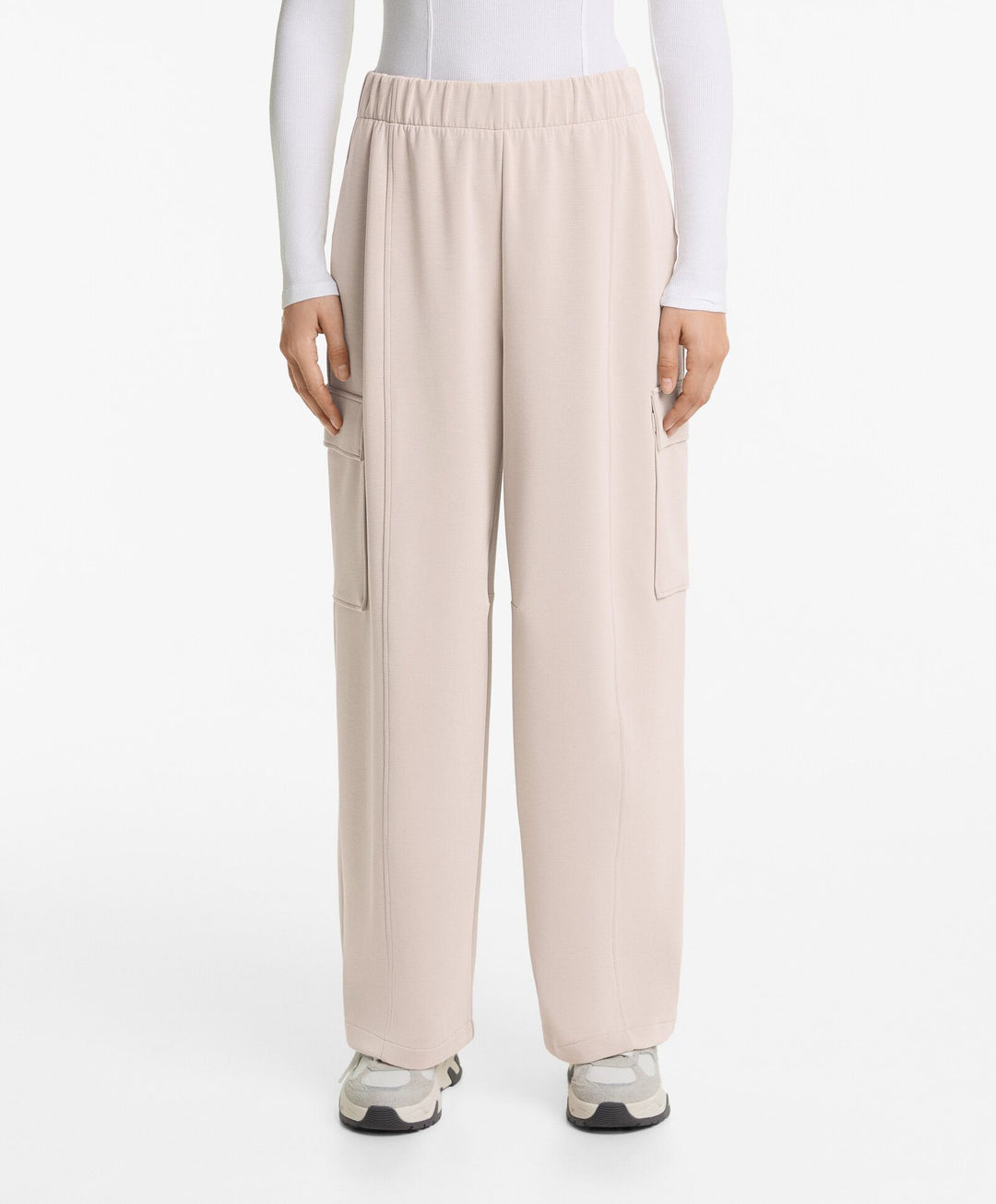 Moudda Oysho - Pantalon Long Barrel Utility - Modal Premium Chaud - Tunisie 1