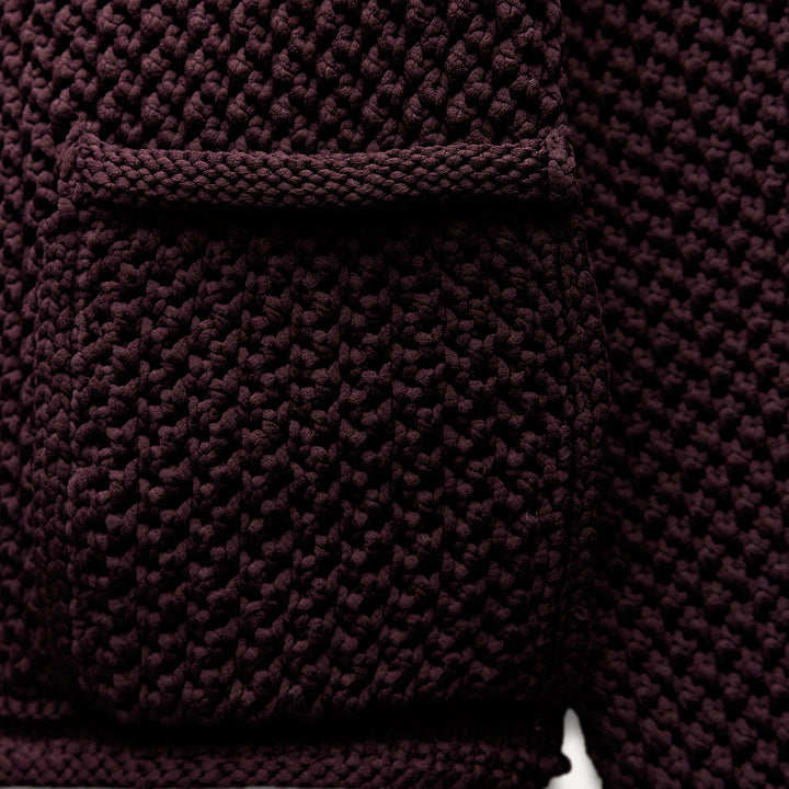 Moudda ZARA - Veste maille épaisse poches boutons dorés - Tunisie 4