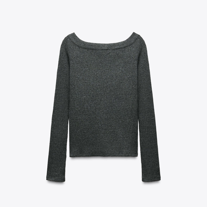 Moudda ZARA - Cardigan Off-Shoulder - Côtes Soft Touch - Tunisie 2