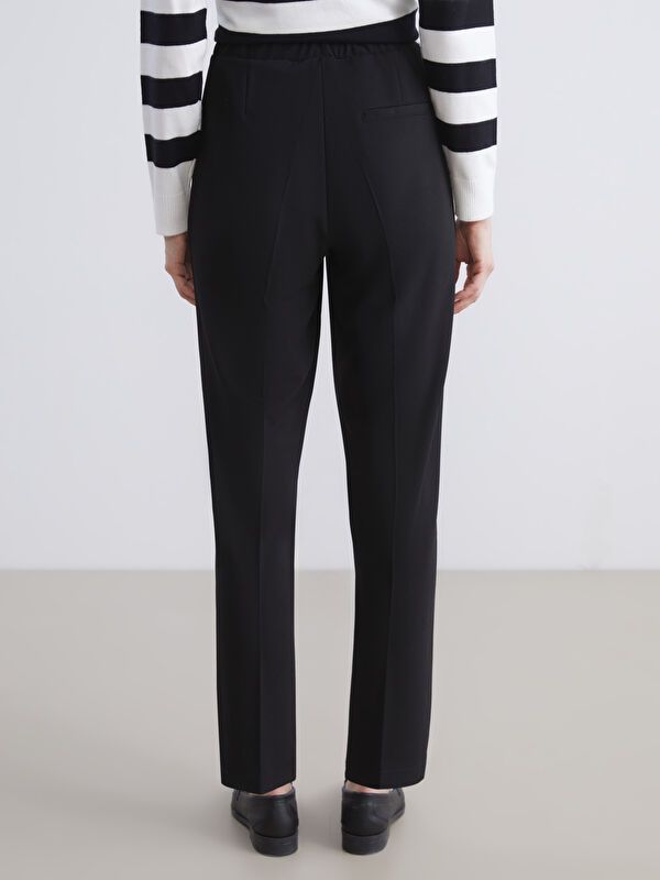 Moudda LC Waikiki - Pantalon tissé moyen Femme Noir - Tunisie 4