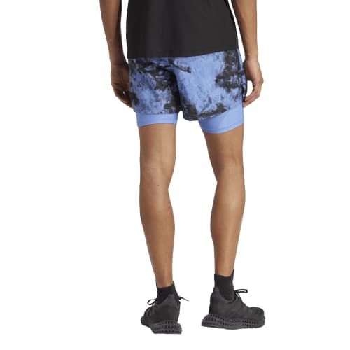 Moudda Adidas - Short Own The Run Spray Dye 2-In-1 - Tunisie 2
