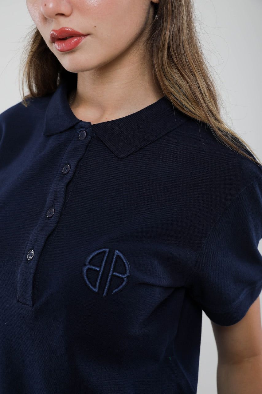 Moudda Billiorich - Polo Femme Slim Fit en Piqué de Coton - Tunisie 3