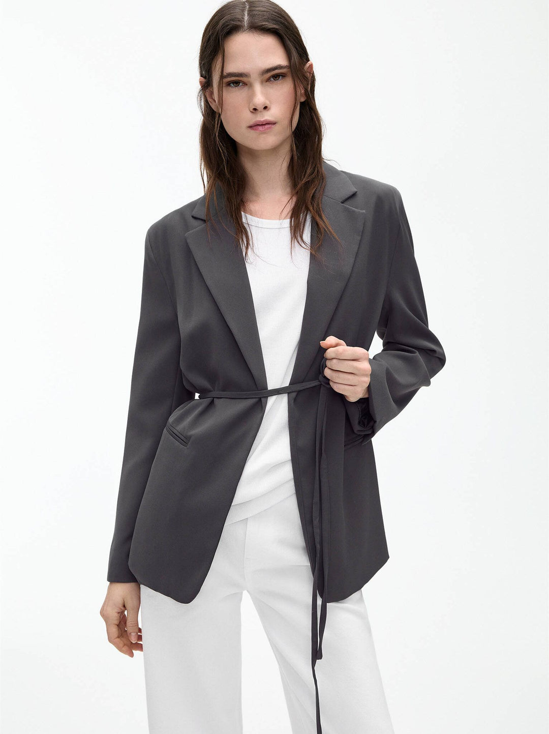 Moudda PULL & BEAR - Blazer Oversize - Ceinture Nœud - Tunisie 2
