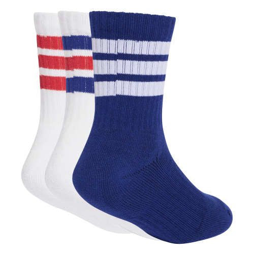 Moudda Adidas - Lot de 3 paires de chaussettes mi-mollet rembourrées 3 bandes Enfants - Tunisie 2