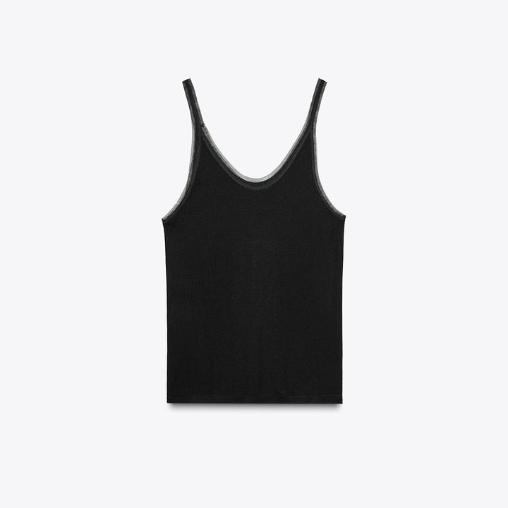 Moudda ZARA - T-Shirt - Bretelles & Détail Tulle - Tunisie 2