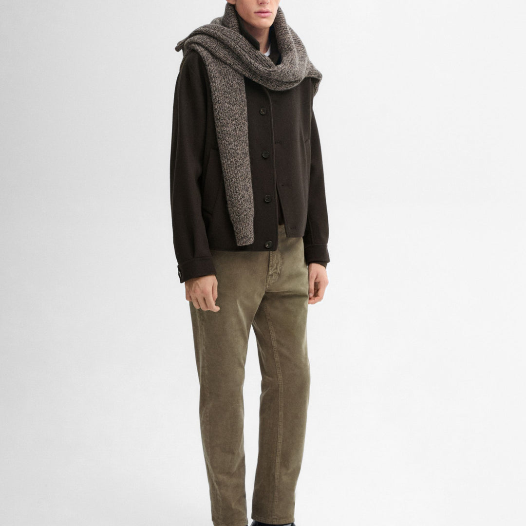Moudda Massimo Dutti - Pantalon jean velours côtelé fuselé - Tunisie 8