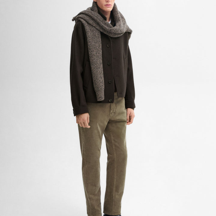 Moudda Massimo Dutti - Pantalon jean velours côtelé fuselé - Tunisie 8